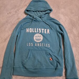 Hollister Teal Hoodie